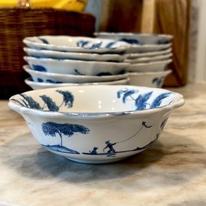 Juliska Country Estate Delft Blue Berry Bowls (Set of 12)